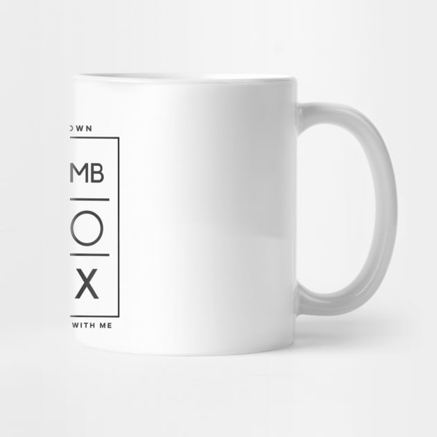 MBMBAM Tic Tac Toe (Black Logo) by usernate